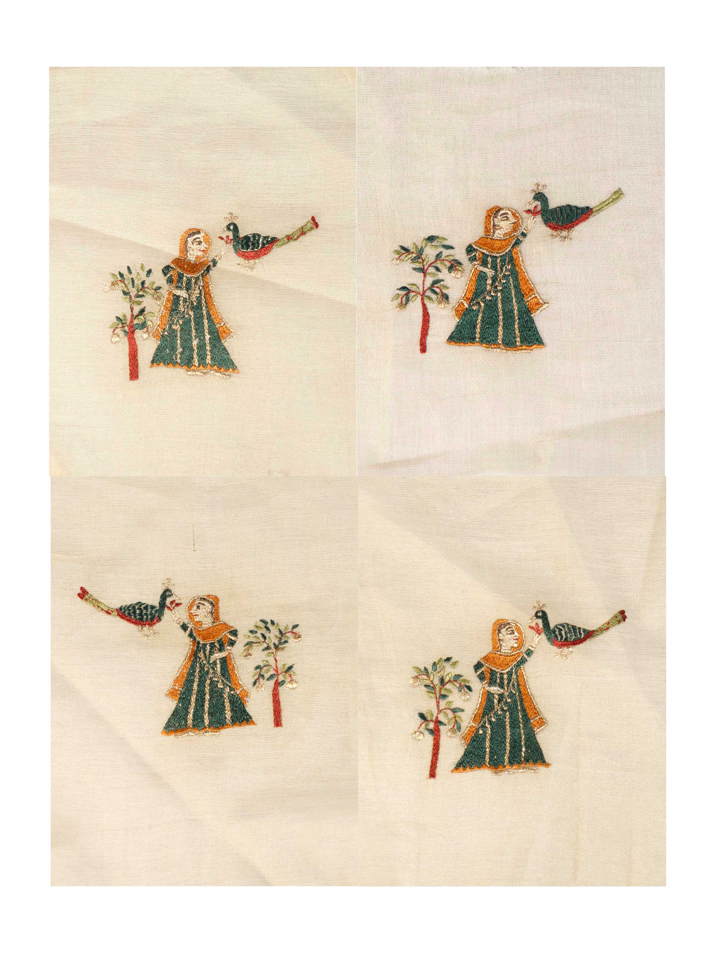 Nayika Chamba Rumal Wall Hanging
