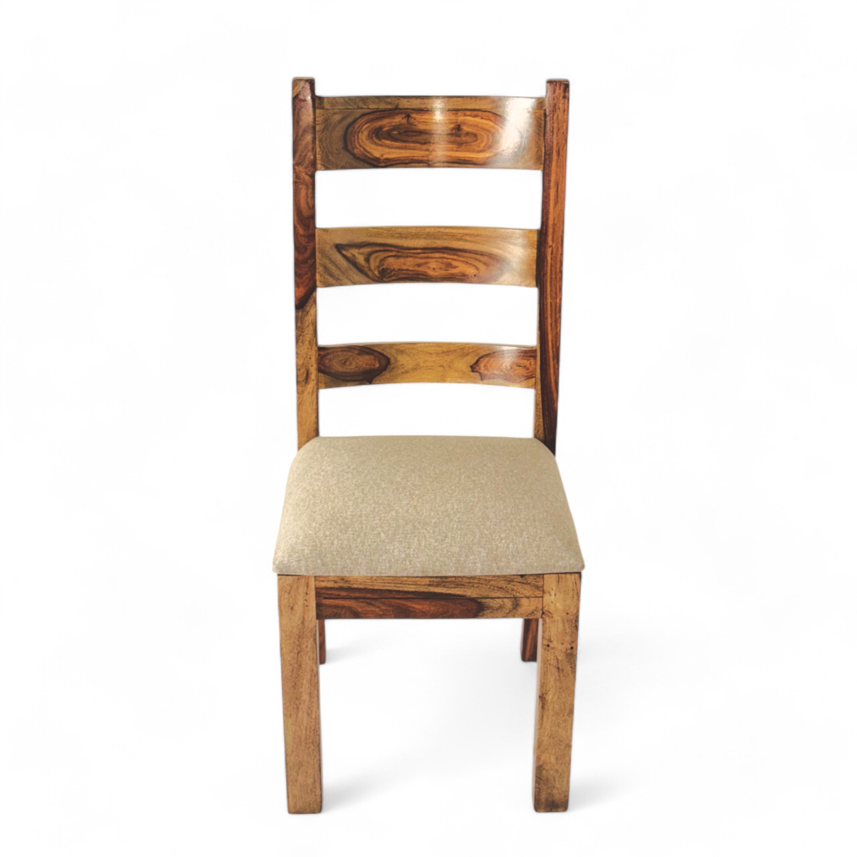 Oakmont Sheesham Wood Accent 6 Seater Dining Set With Teak Finish