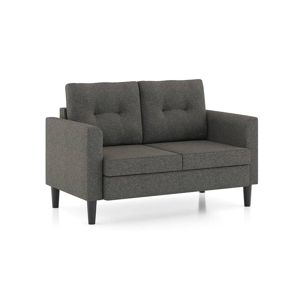 Winston 2 Seater Fabric Sofa (Slate Grey)