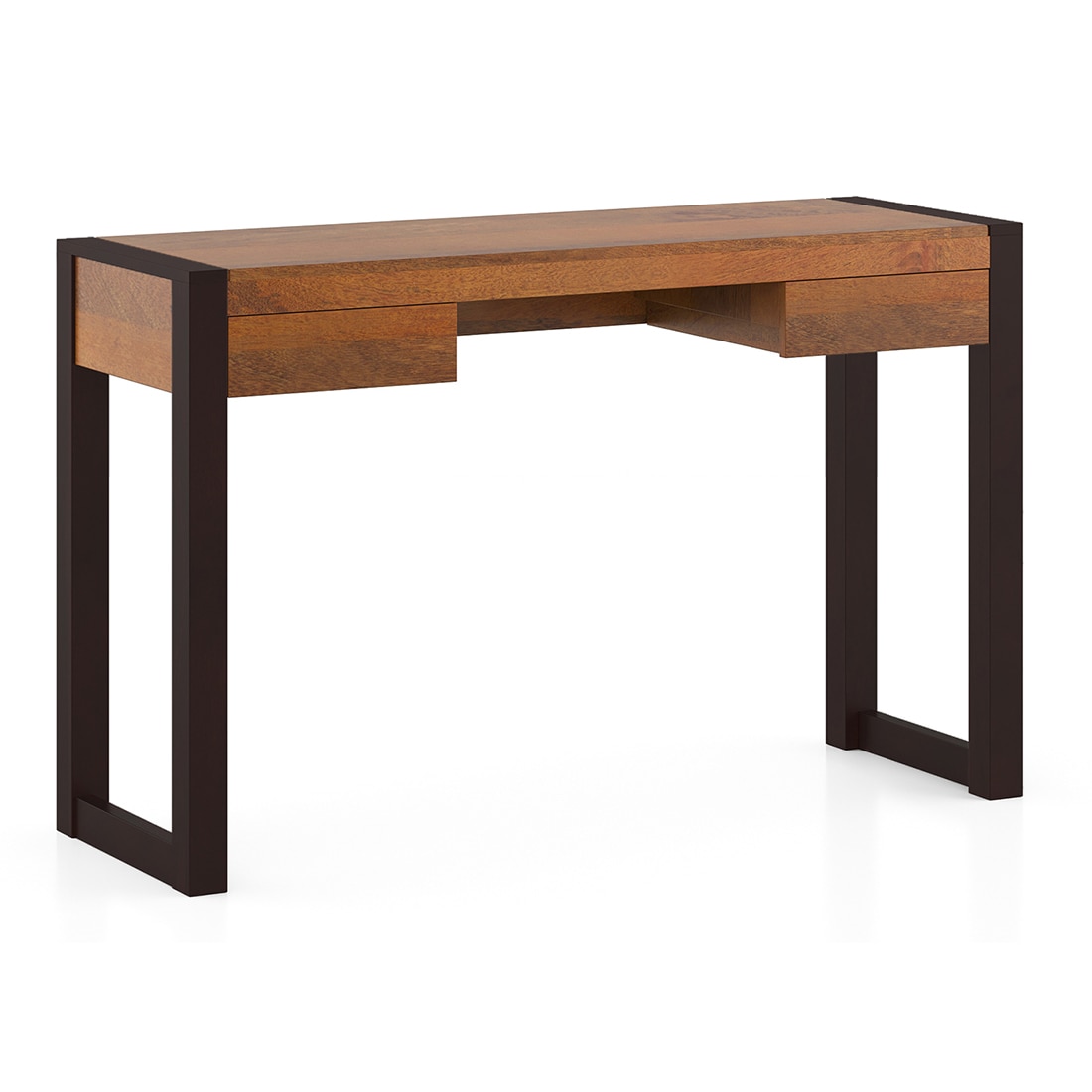 Austen Compact Desk in Two Tone Finish