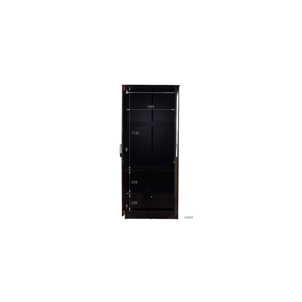 Cassidy 2 door Wardrobe with Mirror