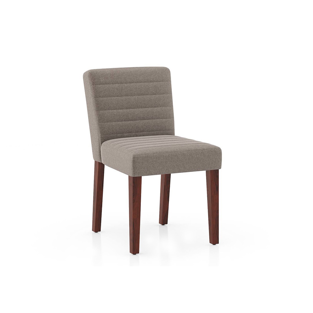 Atlas Crest Storage Solid Wood 6 Seater Dining Table With Set Of 6 Ludo Dining Chairs