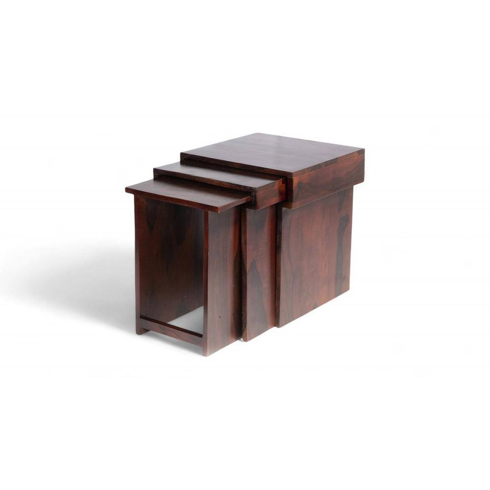 Oaksour Nested Stool Set of 3