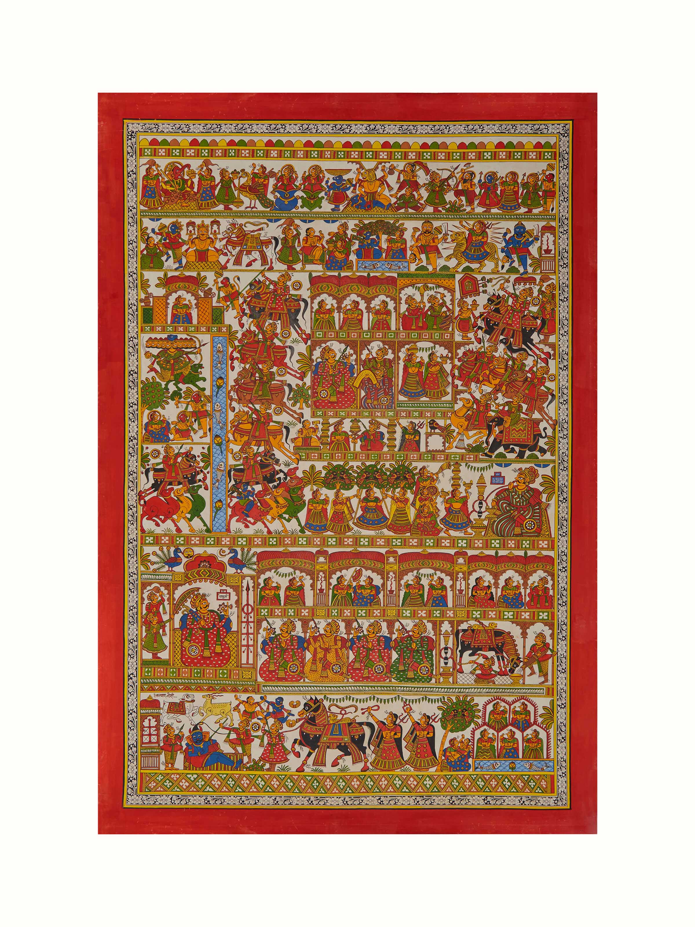 Phad Painting Wall Art