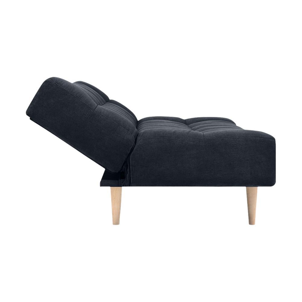 Ofra 3 Seater Sofa Cum Bed In Black Color