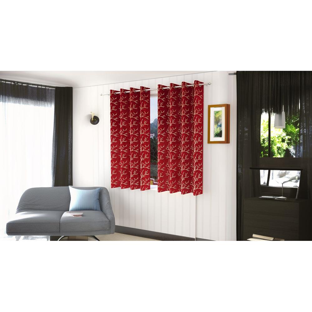 Dry Pack of 2 Blackout Door Curtain