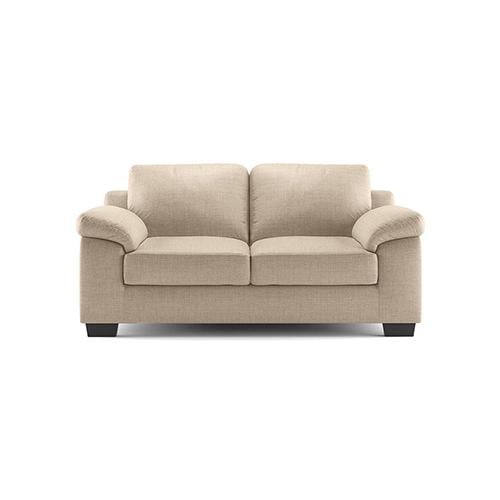 Esquel Essential 2 Seater Fabric Sofa in Pearl Colour