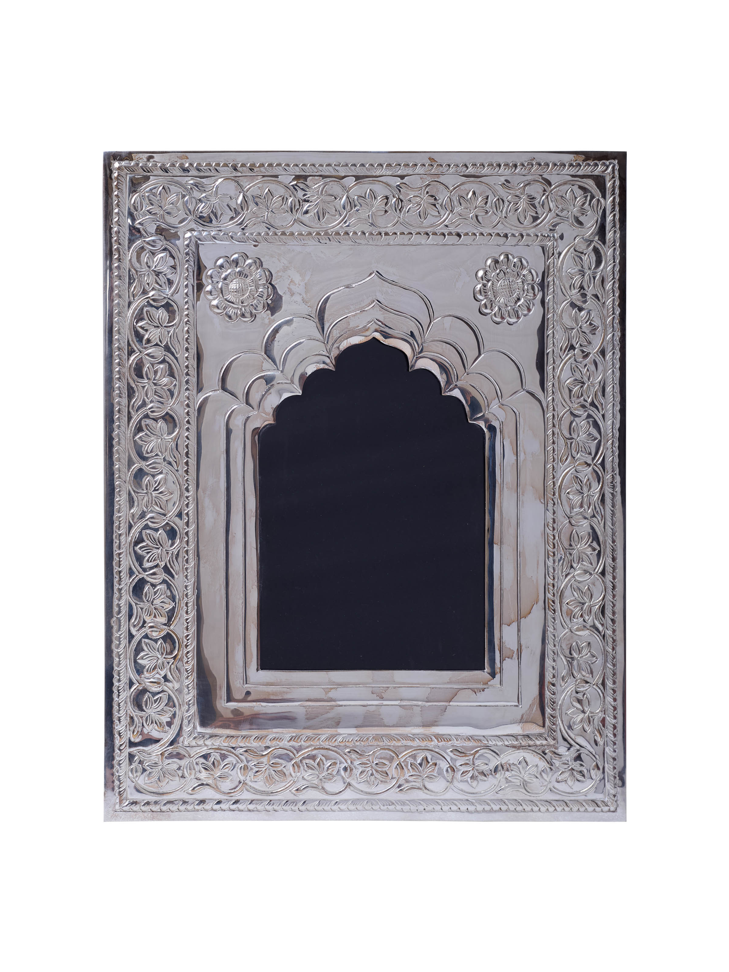 Chetai Mehrab Silver Photo Frame