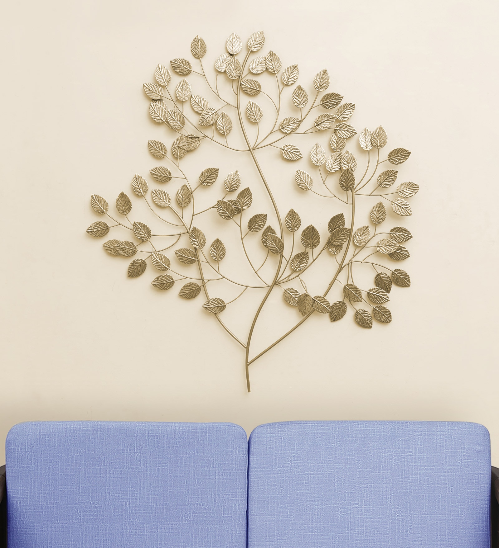 W-Windswept Abstract Metal Wall Decor in Multicolor Set of 1 - Vedas Exports