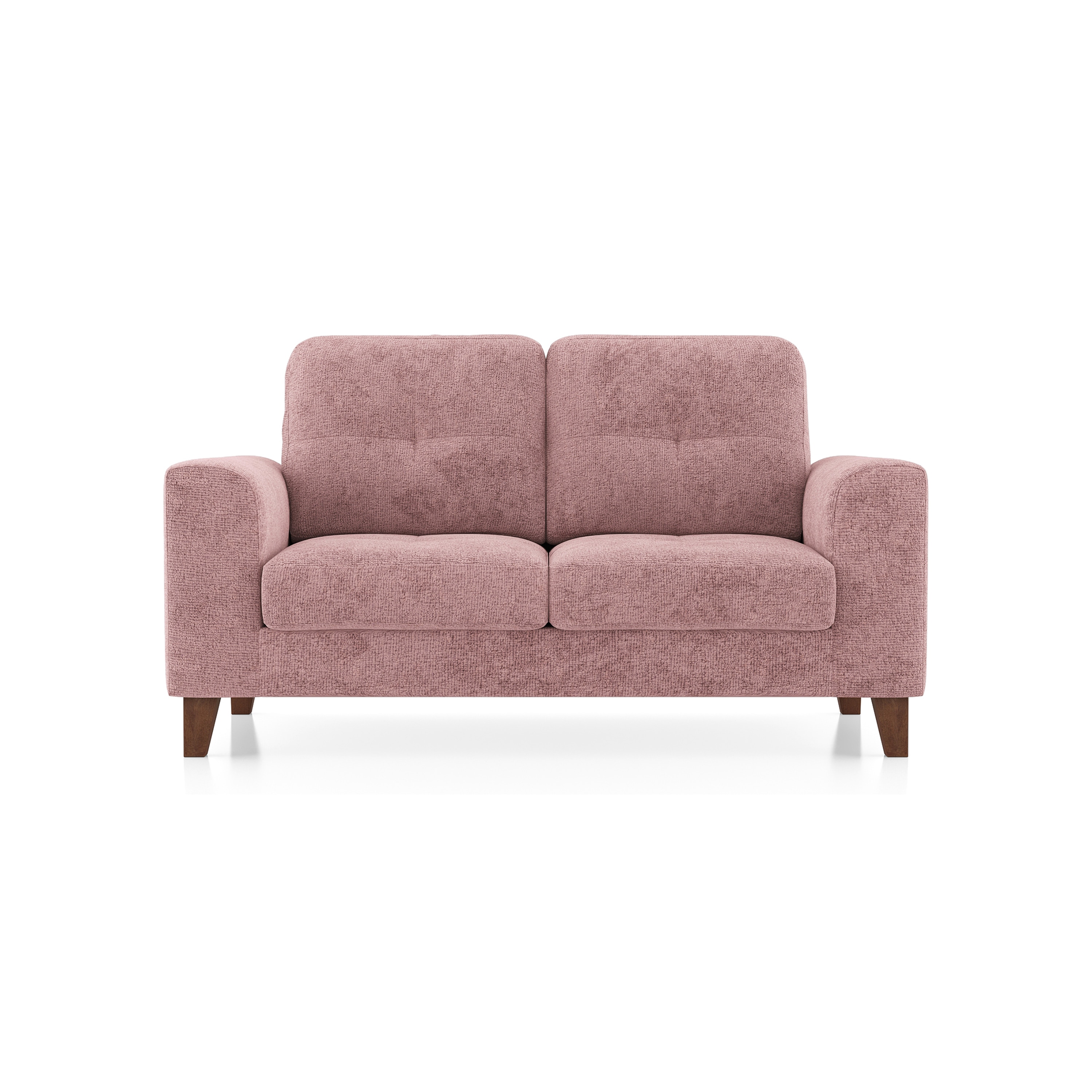 Verona Essential 2 Seater Fabric Sofa In Desert Rose