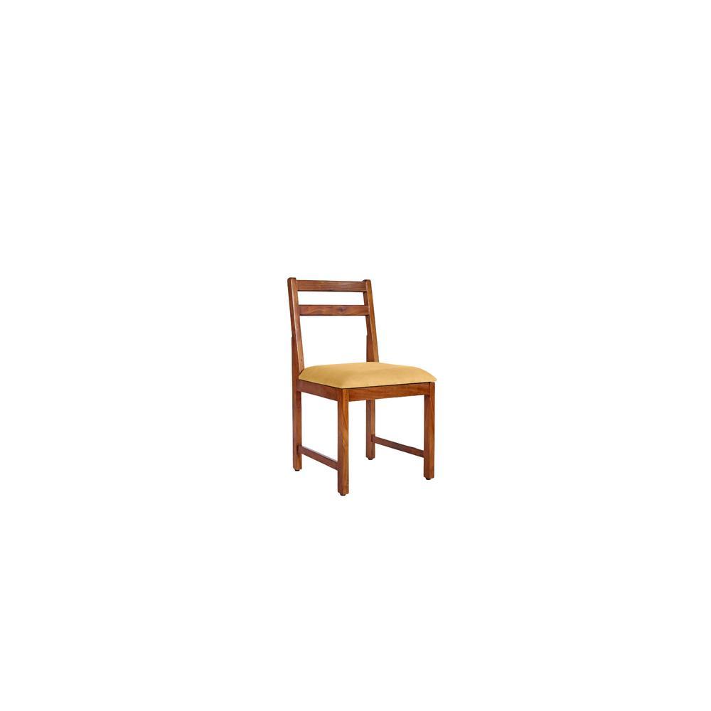 mishel solid wood  6 seater Dining table in  Provincial Teak