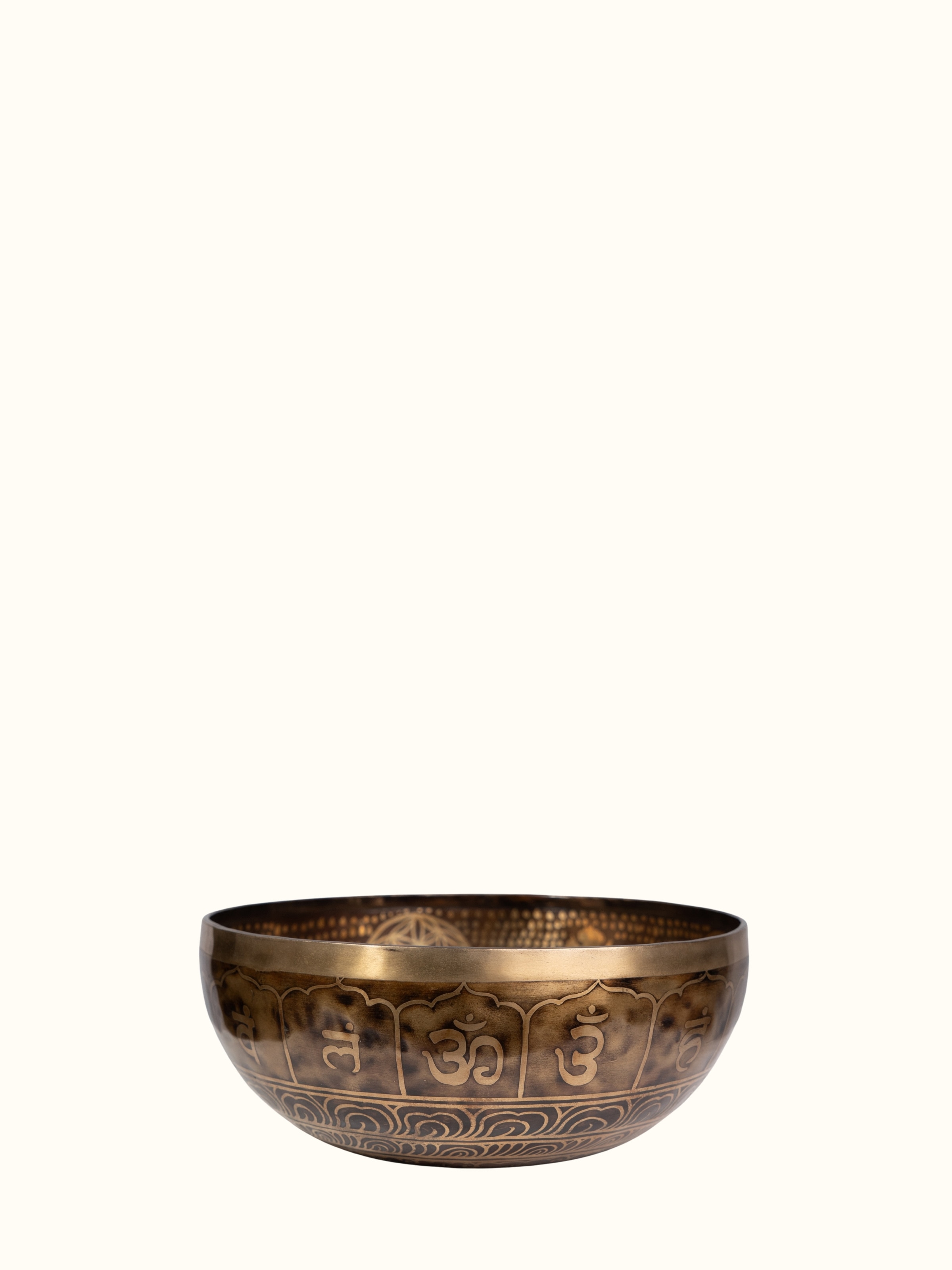 Megha Design Brass Singing Bowl