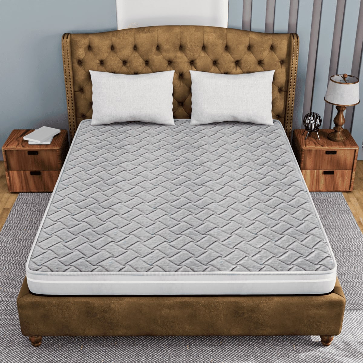 Drilled Air Cool Luxury Bond Latex King Mattress 78 X 72 6 Inches