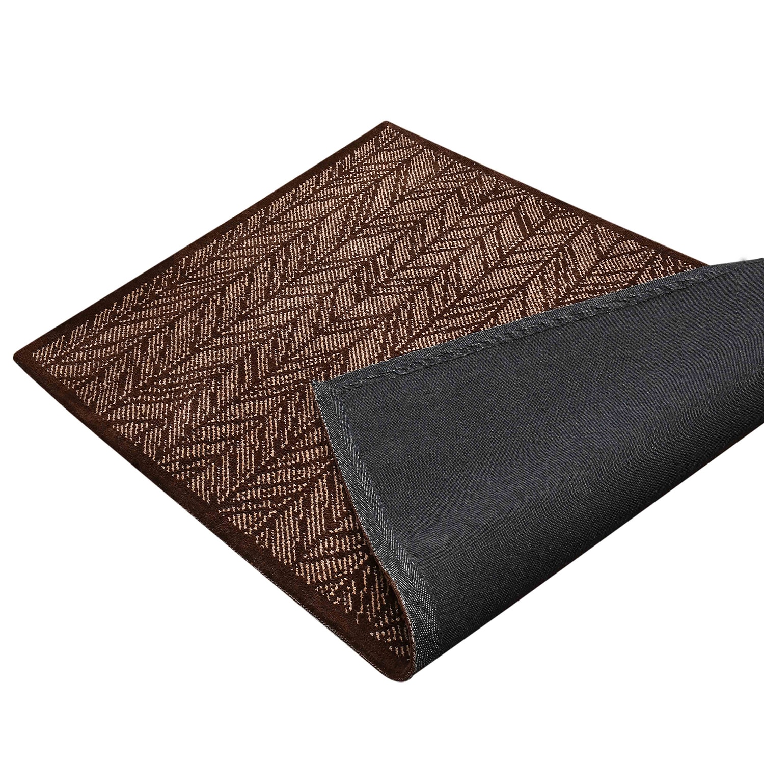 Multicolor Abstract Machine Made Polyester 2 X 5 Feet Carpet