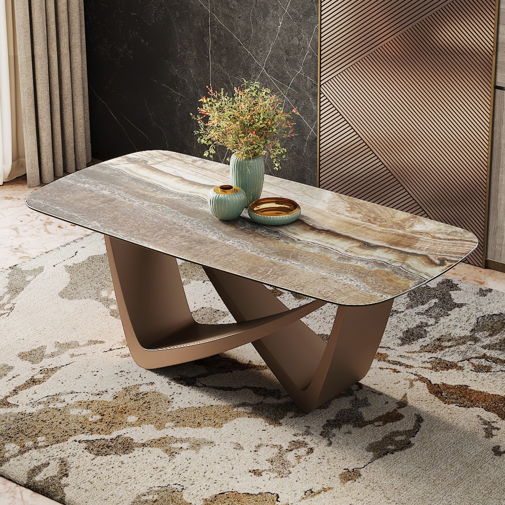 Paloma 6 Seater Jupiter Spanish Ceramic Dining Table