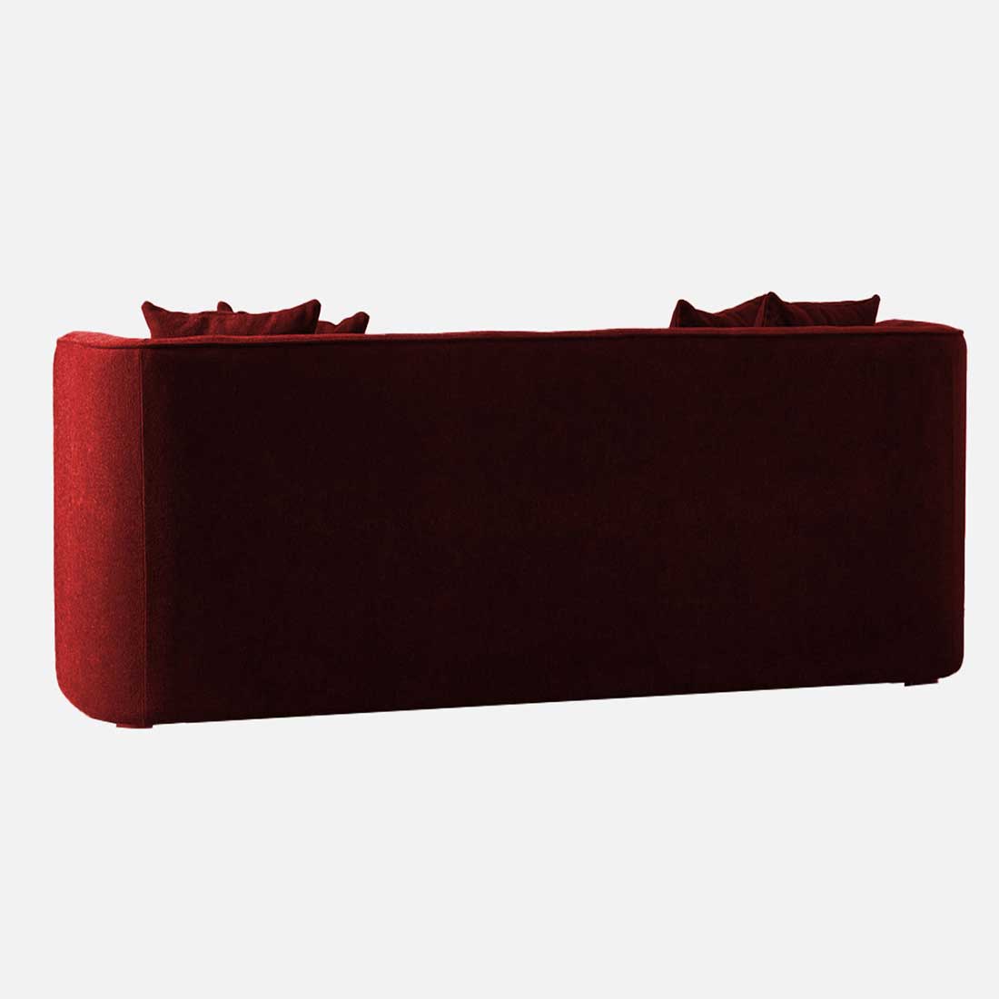 Baiwang Fabric Sofa (Maroon)