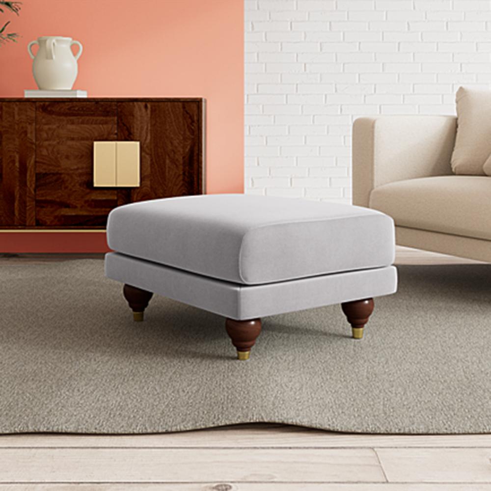 Weterlo Ottoman Color in Grey