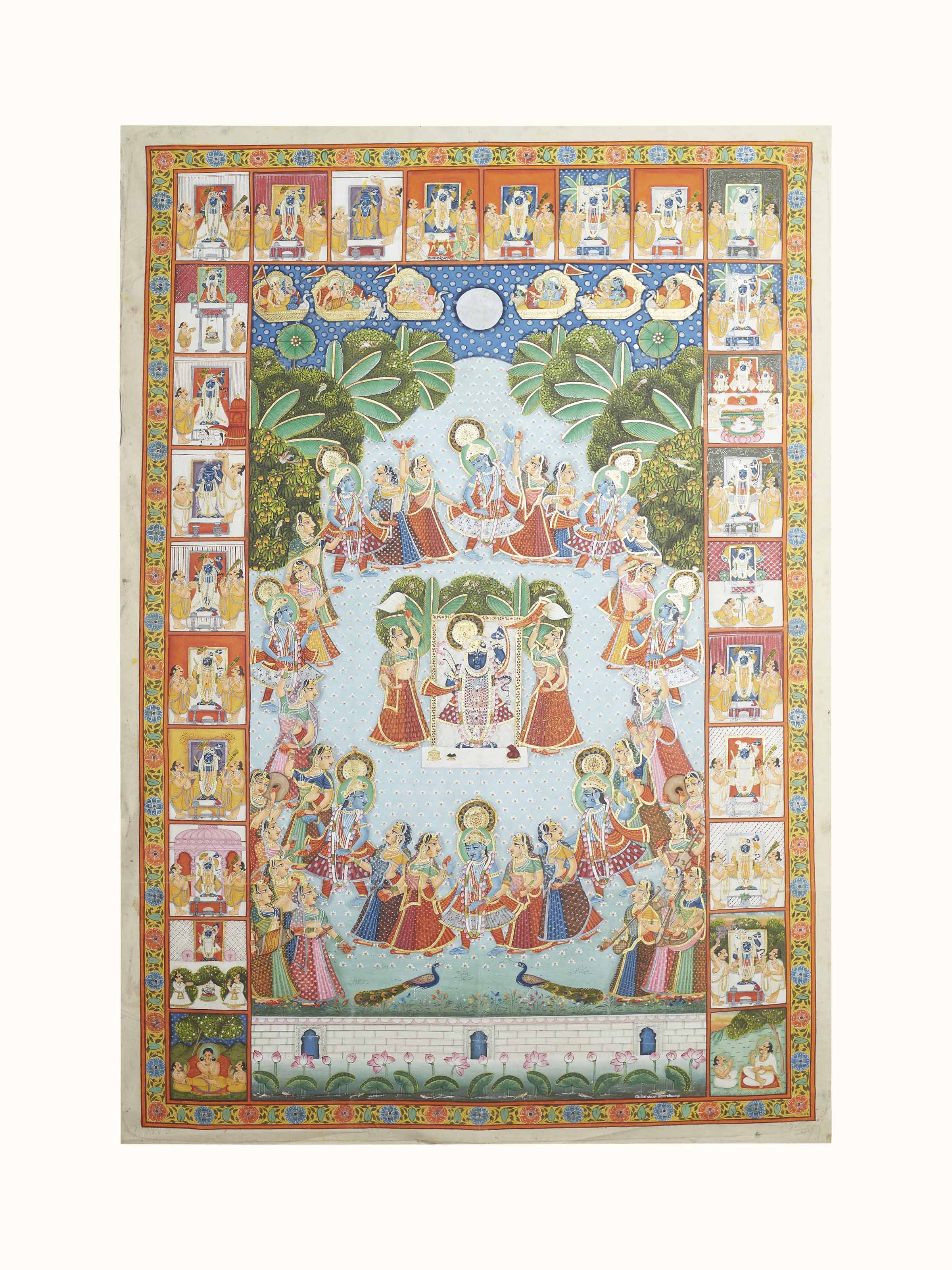 Raas Leela Pichwai Painting