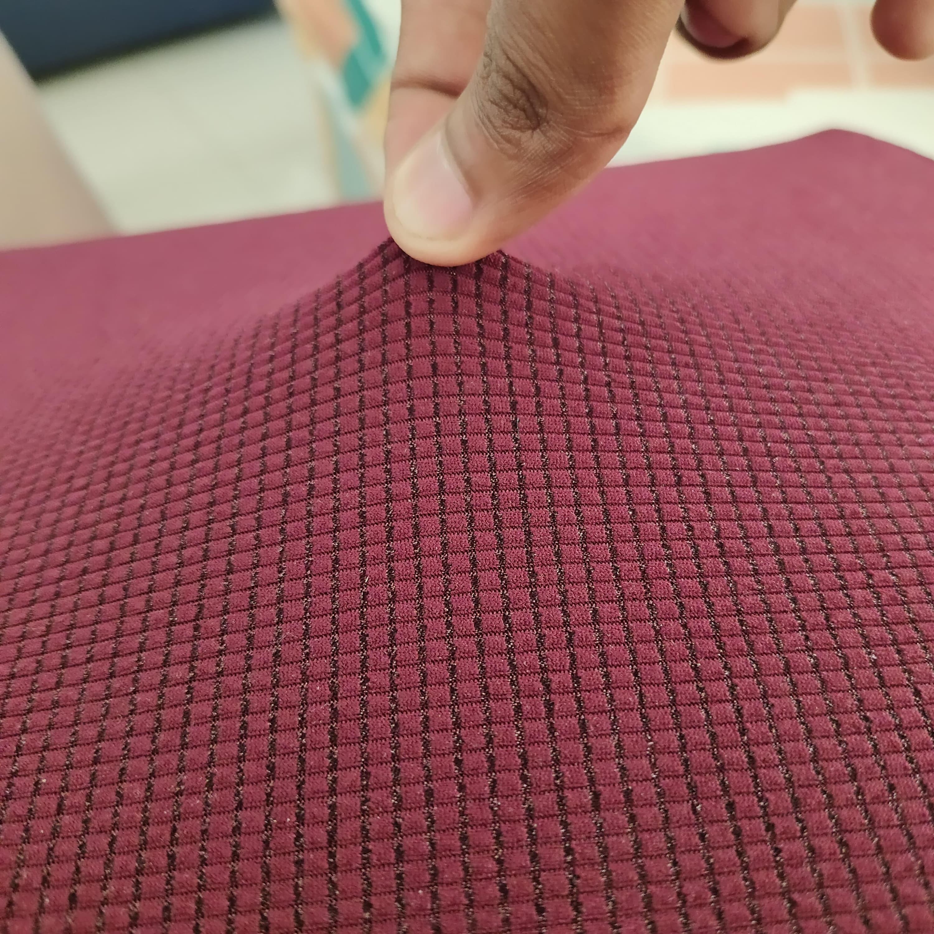 1 Seater Magenta Sofa Cover