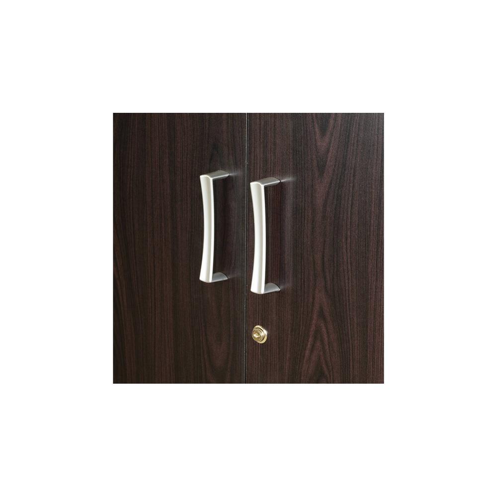 Ren 4 Door Wardrobe with External Drawers in Wenge Finish