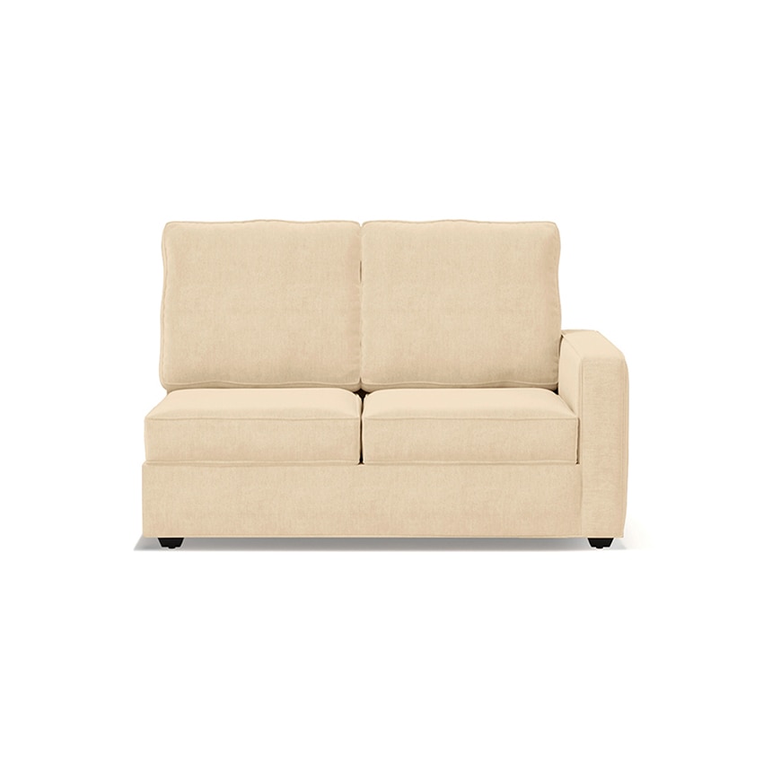 Apollo Sofa (Colour : Birch Beige, Cushion : Soft, Back Type : High Back, Seating Capacity : Left Aligned 2 Seater + Left Aligned Chaise)
