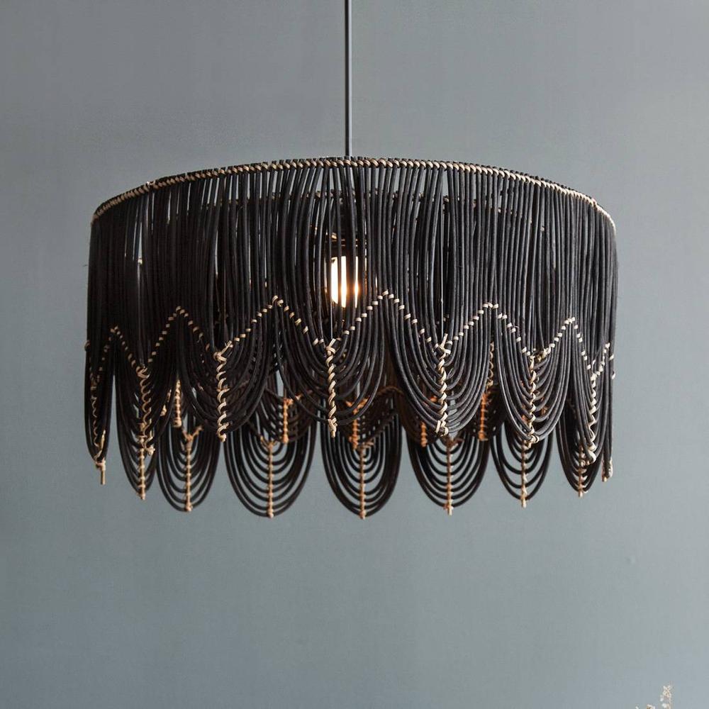 Arch Drum Hanging Lamp - Orange Tree