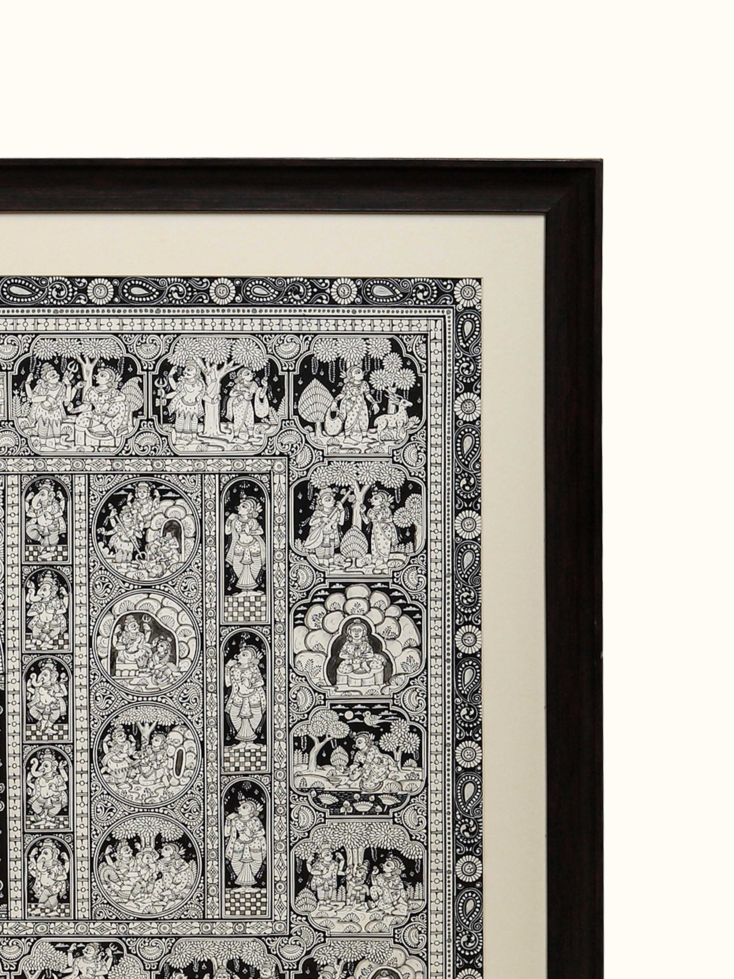 Ganesha Story Patachitra Painting