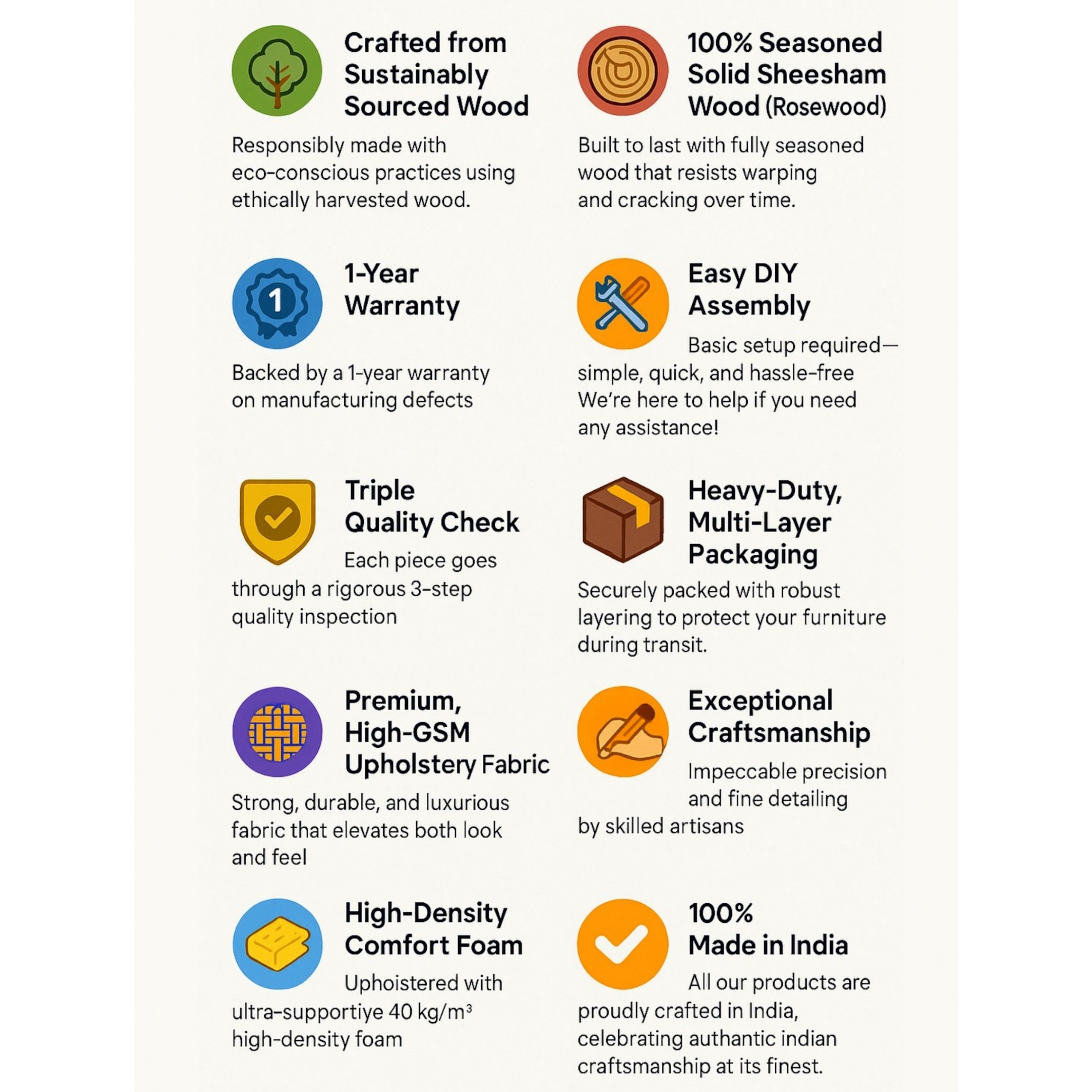 Oakmont Sheesham Wood Accent 4 Seater Dining Table Set