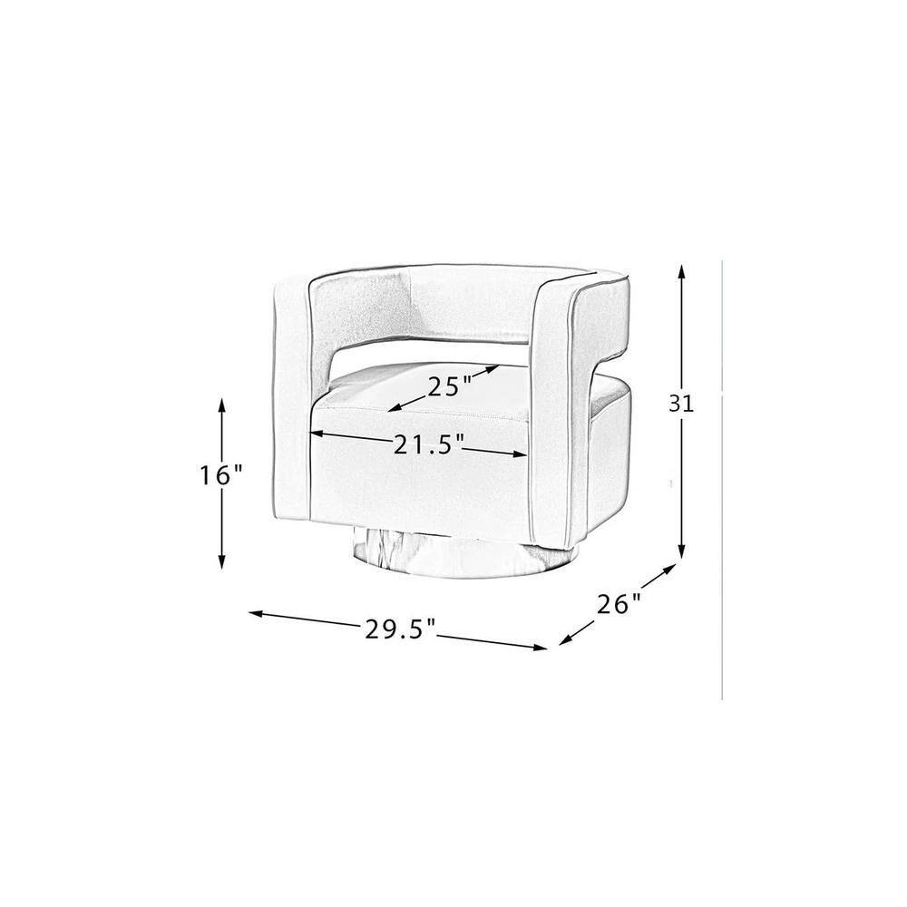 Alson Accent Chair in Purple Colour