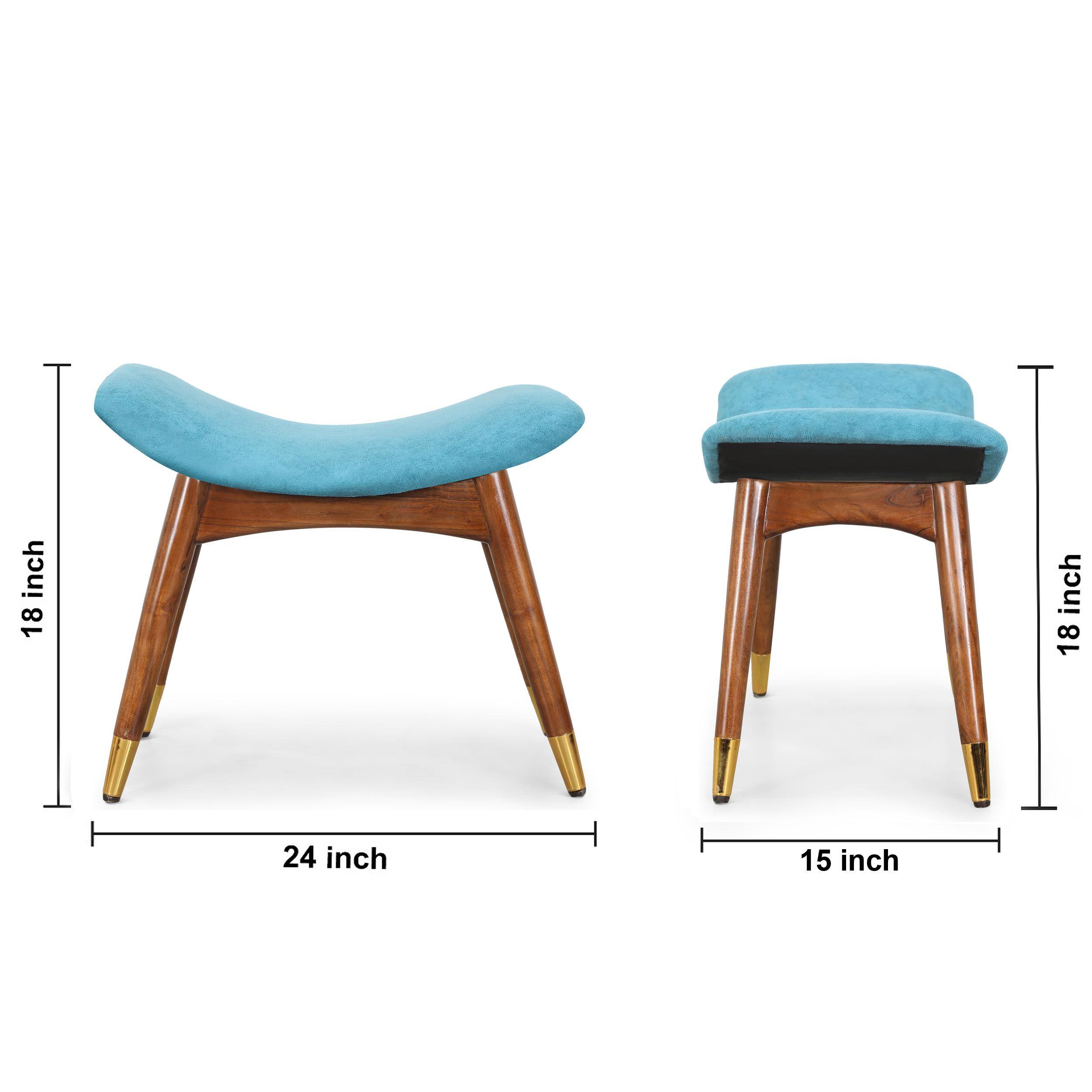 Zuno Sky Blue Seating Stool
