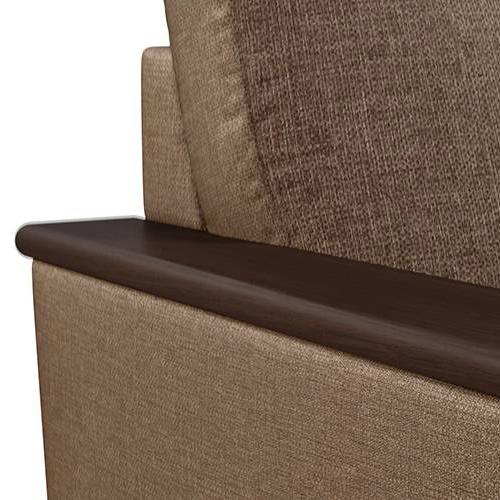 Corby Essential 2 Seater Fabric Sofa in Mocha Colour