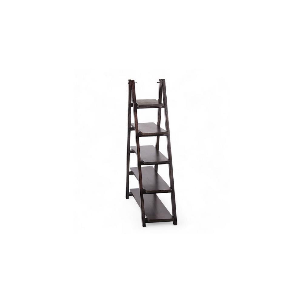 Kassel Sheesham Wood Book Shelf in Mahogany Finish