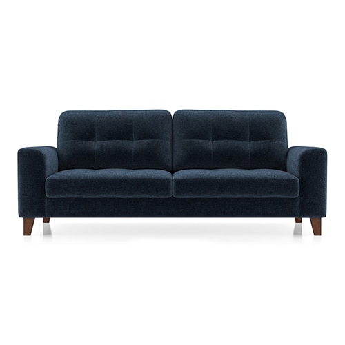 Verona Sofa Set (Colour: Cobalt Blue, Seater: 3+2+1)