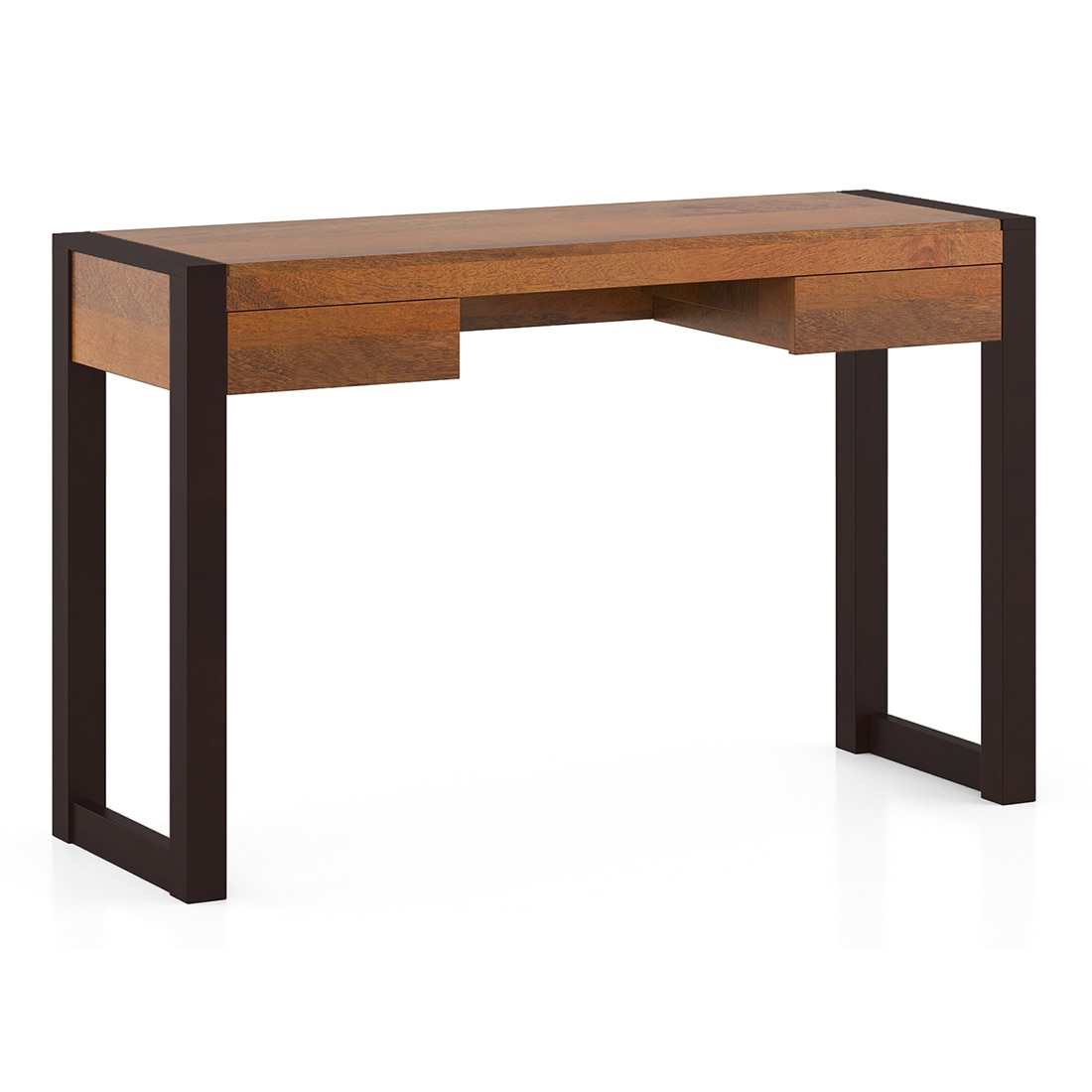 Austen Compact Desk in Two Tone Finish