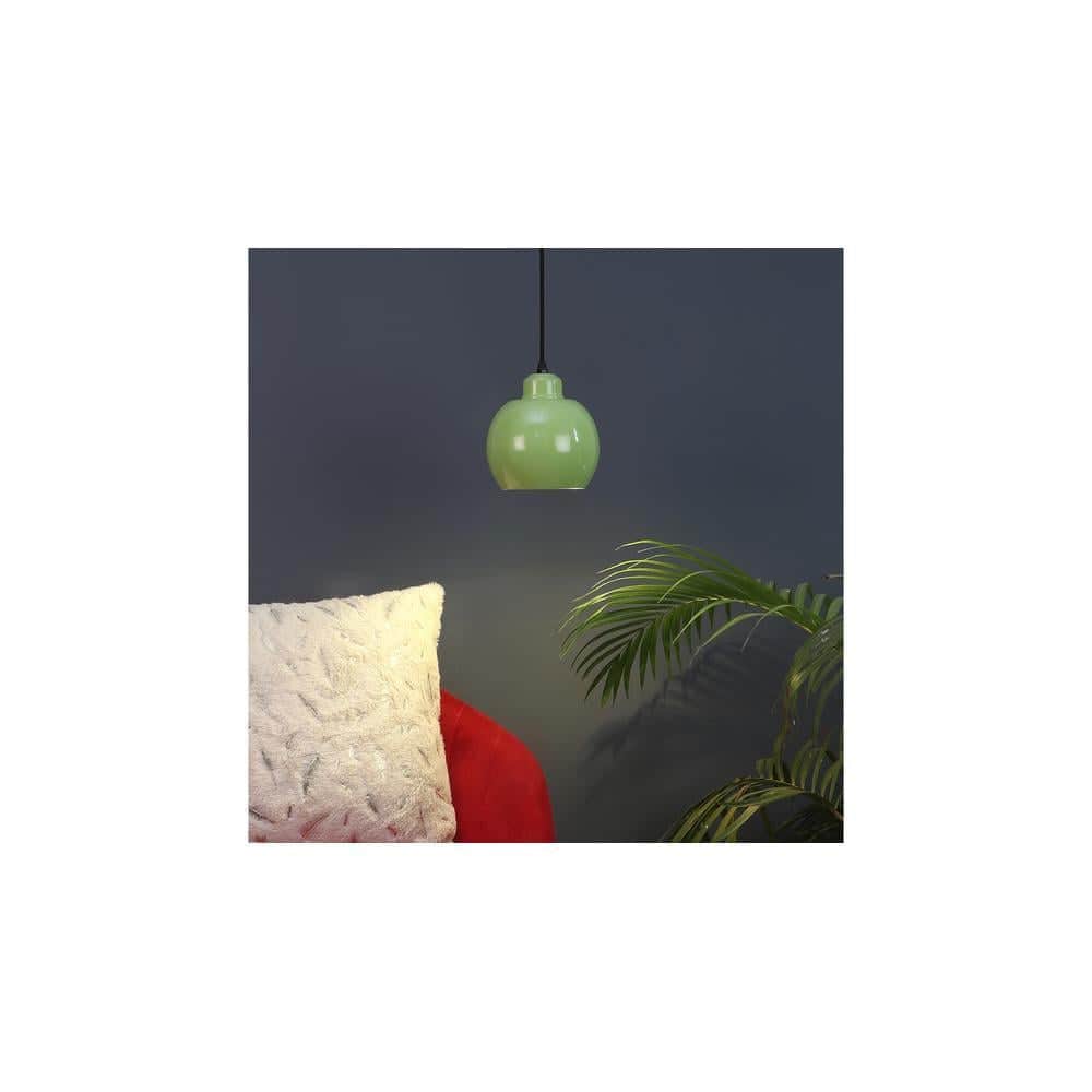 Muuto Green Metal Hanging Light