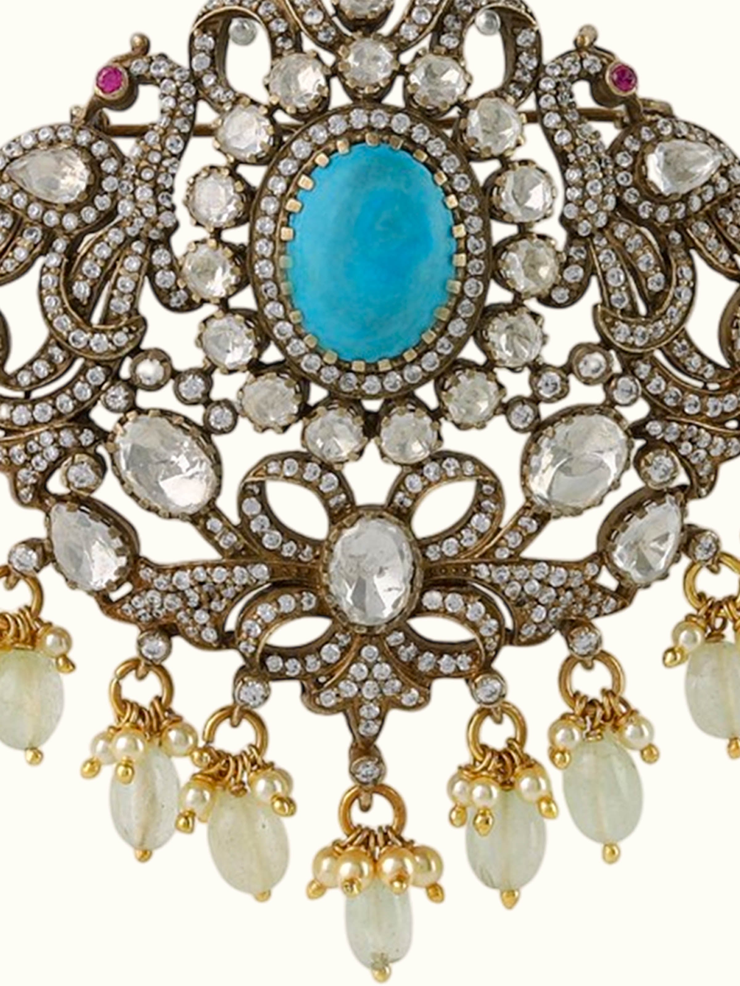 Silver Smithing Yellow Gold Brooch Pin