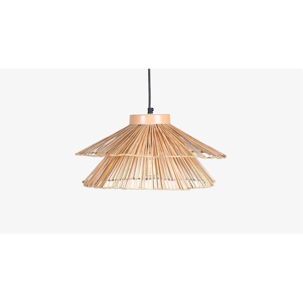 Hazel Natural Iron Hanging Light