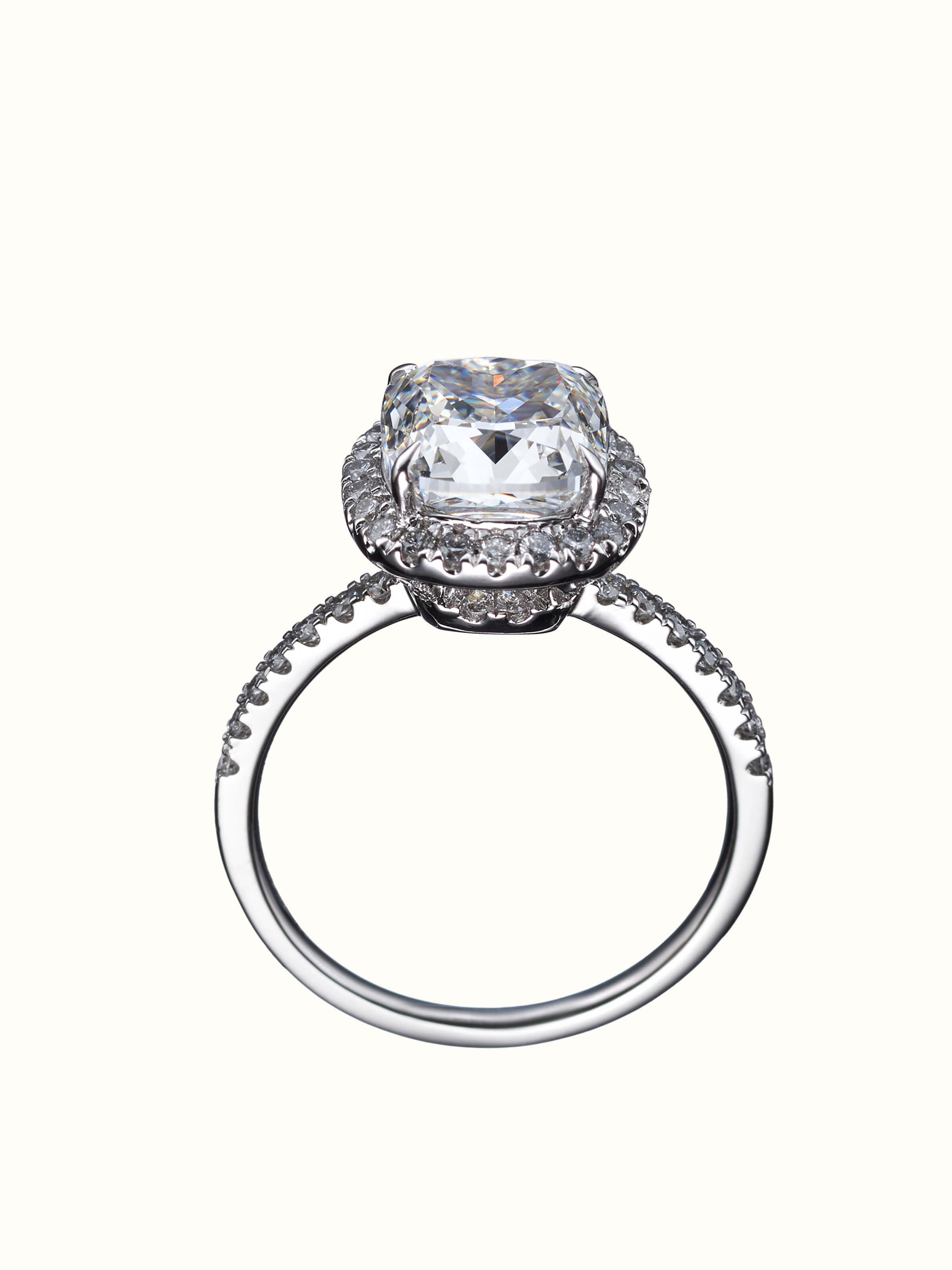 Open Setting 14 karat Gold Ring