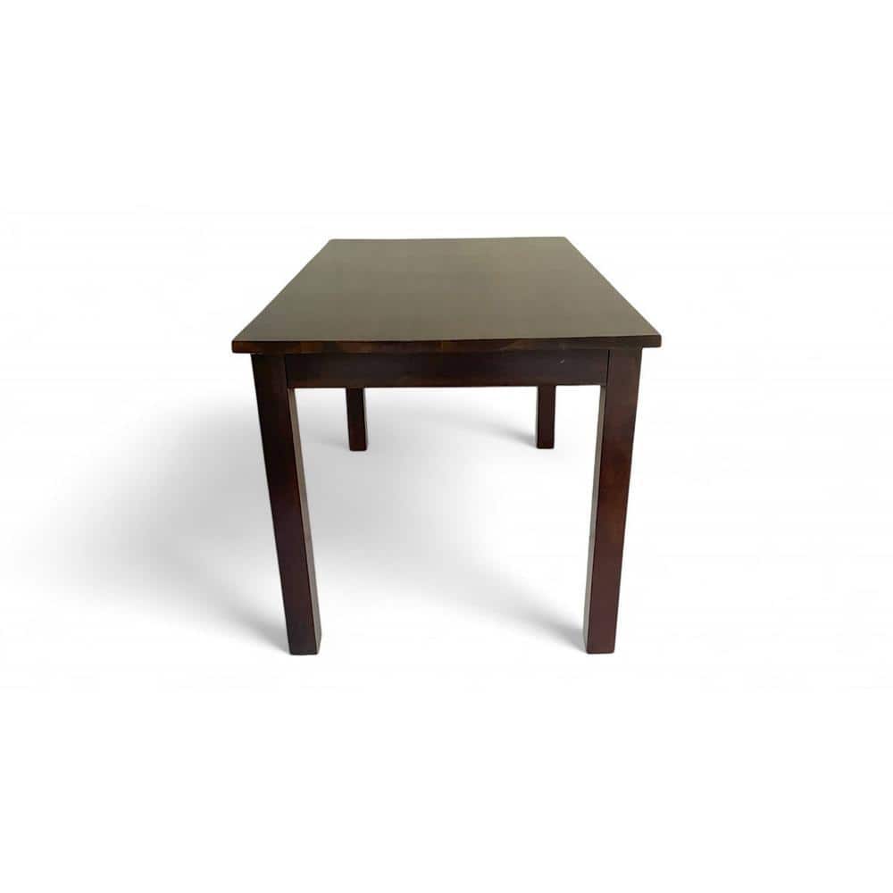 Oakmont Sheesham Wood Dining Table In Dark Walnut Finish