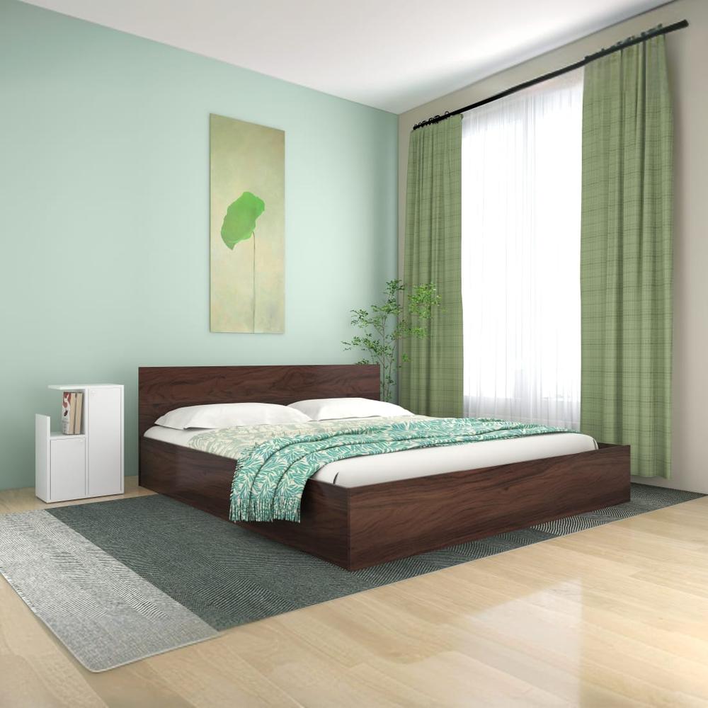 Ren Engineered Wood Queen  Size Bed With Box Storage (Walnut Finish) - Direct Factory to Home Private Limited (DF2H)