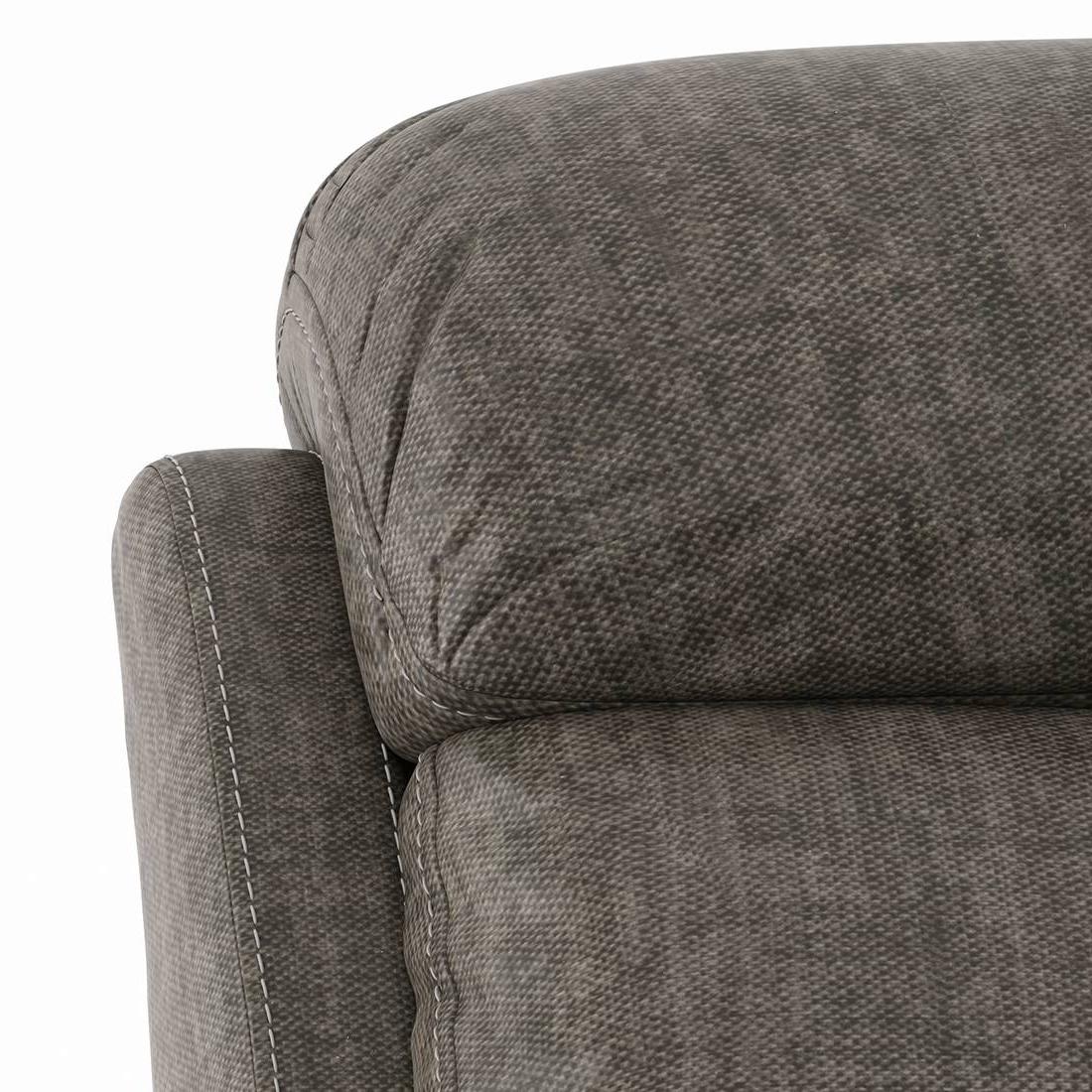 Harris Two Seater Entertainment Recliner Carbon Grey Colour