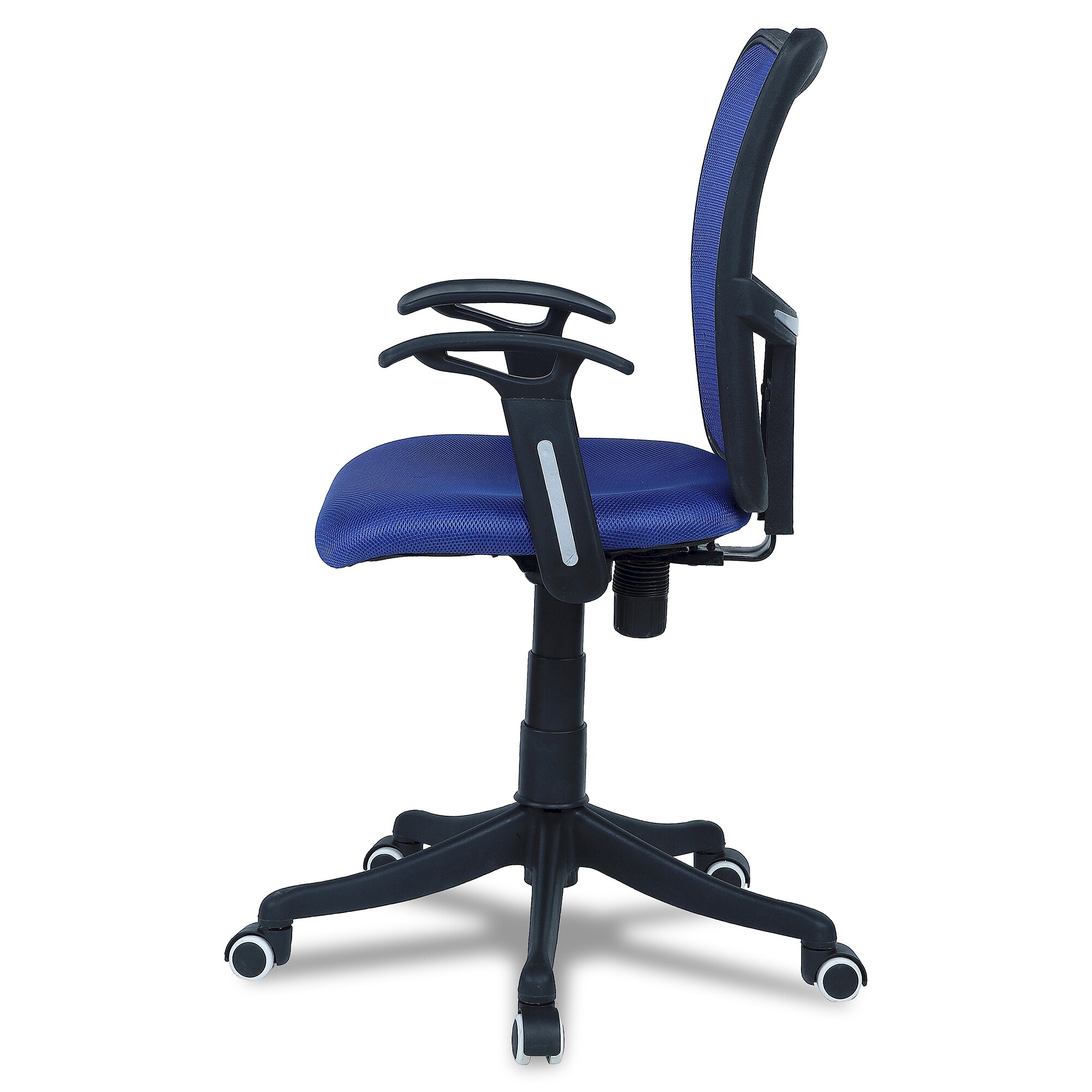 Eexcaeal Mid Back Ergonomic Chair in Blue Colour