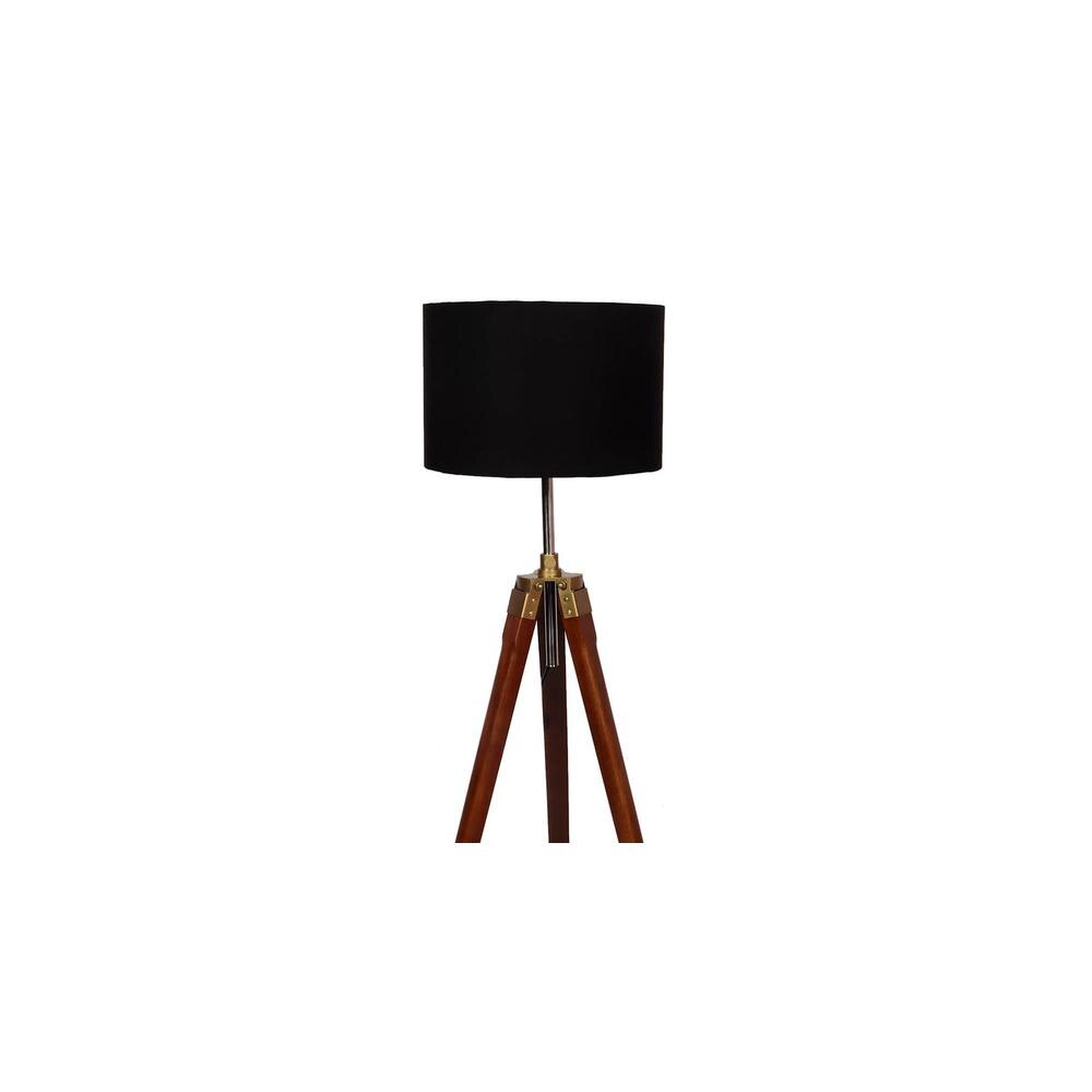 Senara Solid Wood Floor Lamp