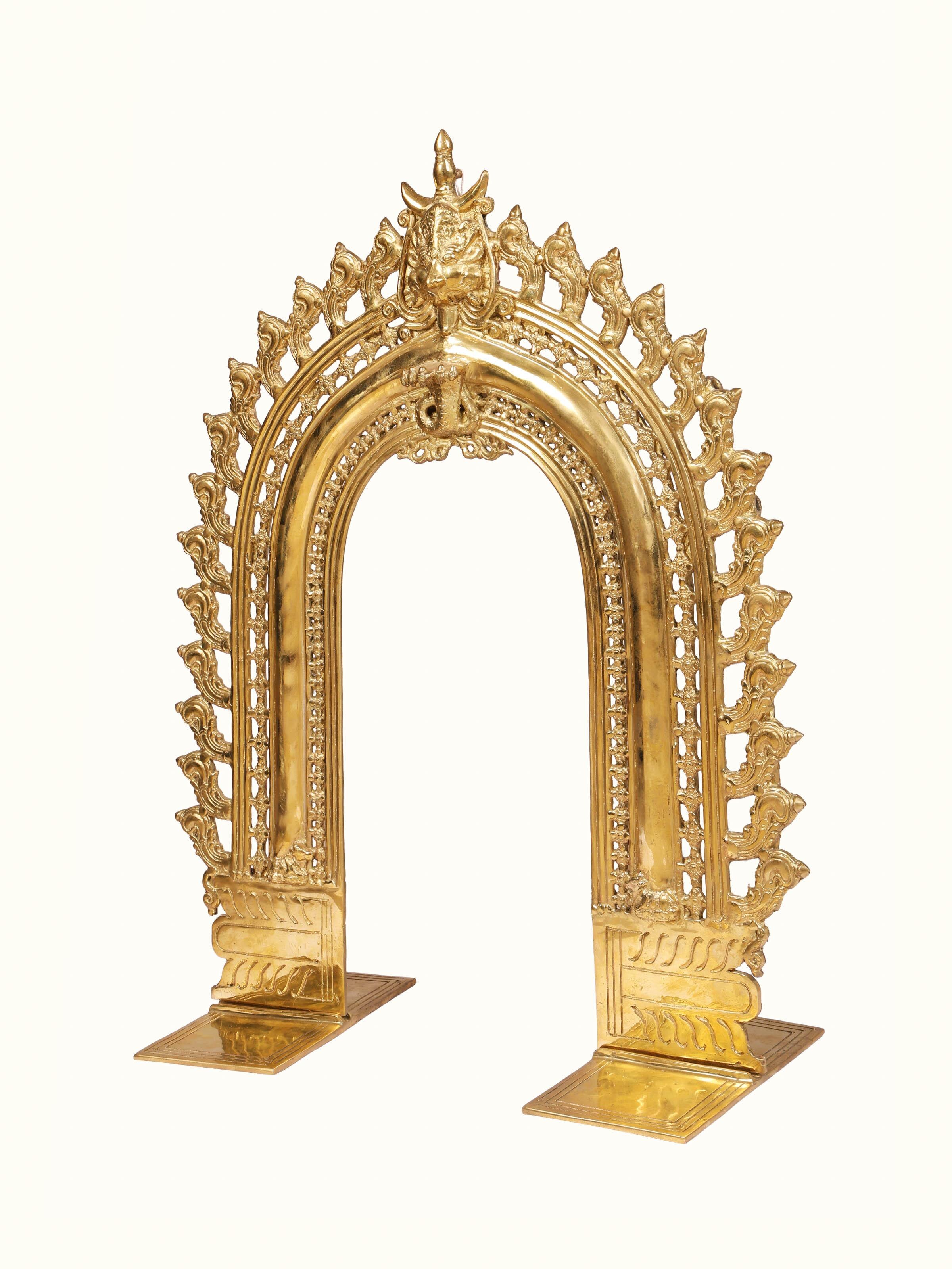 Prabhavali Brass Wall Accent