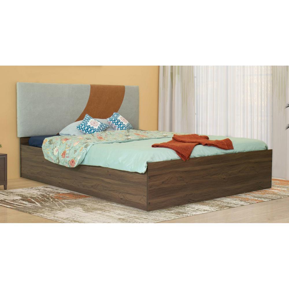 Ashtanga Bed With Premium Leatherette Fabric And Box Storage Queen Bed