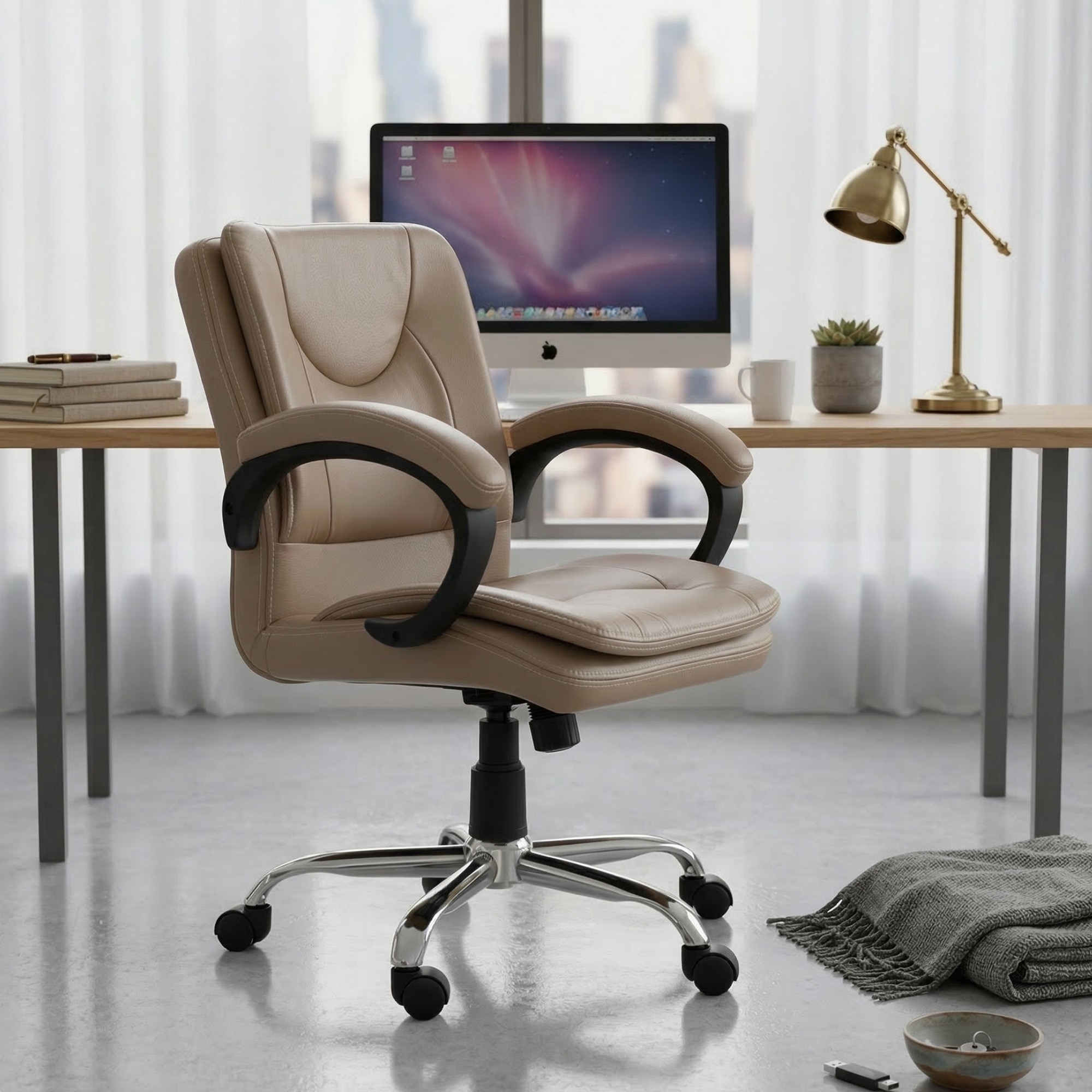 Adiko Stylish Low Back Workstation Chair - Adiko Systems