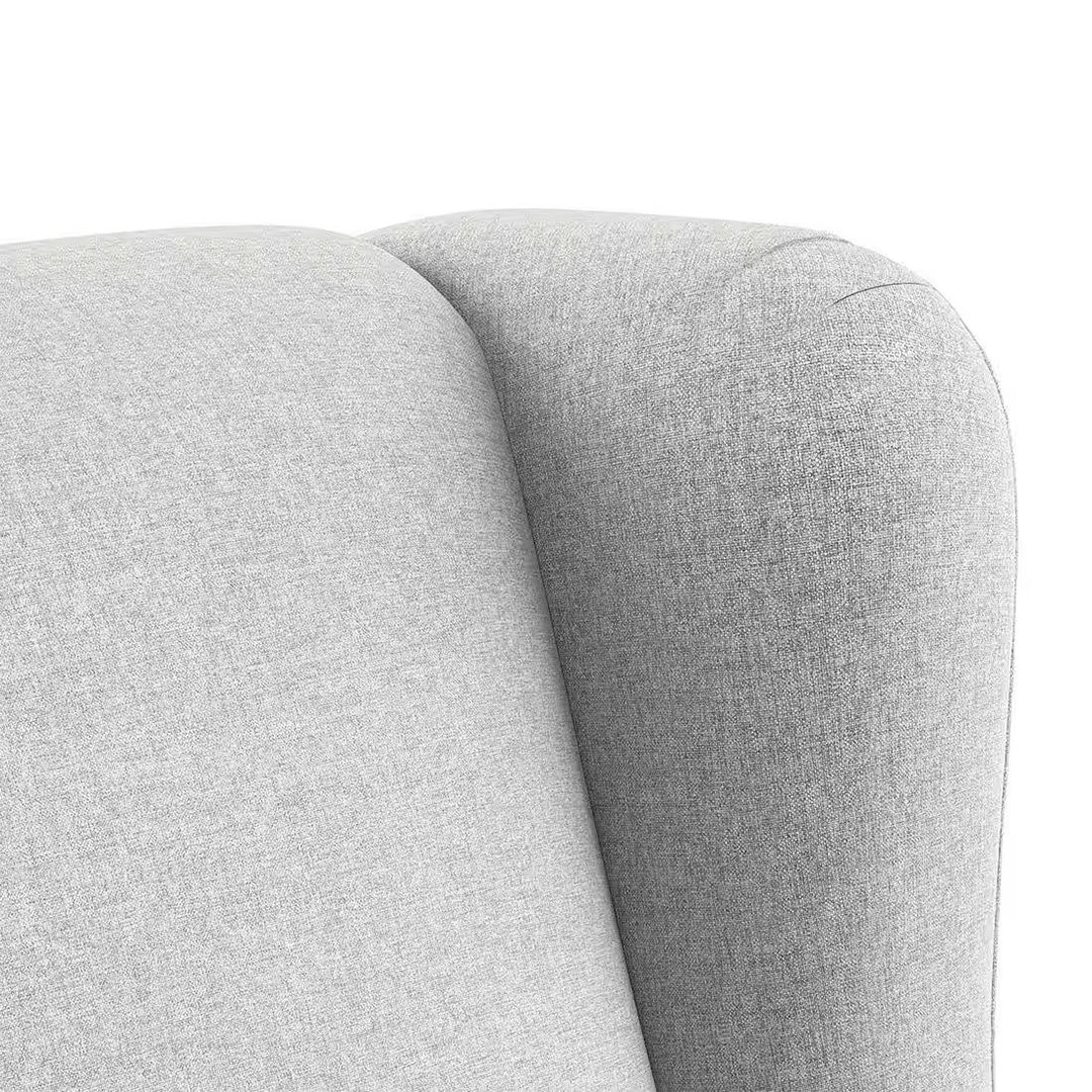 Brando Arm Chair in  Vapour Grey  Colour