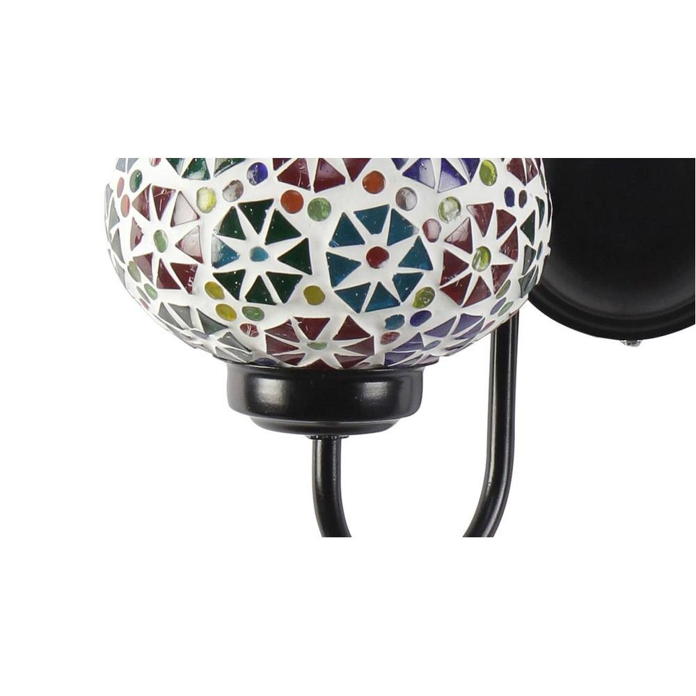 Pelham Multicolour Glass Wall Light
