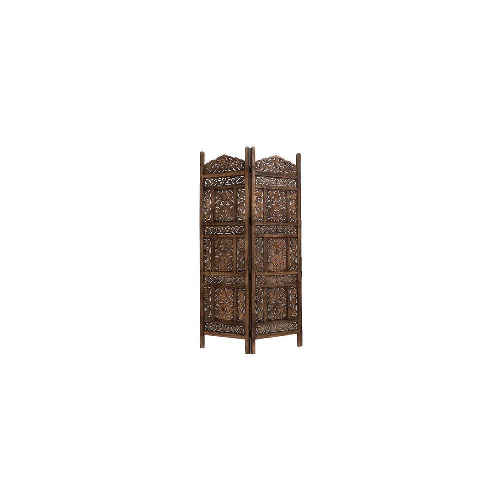 Lendall Solid Wood 4 Panel Room Divider