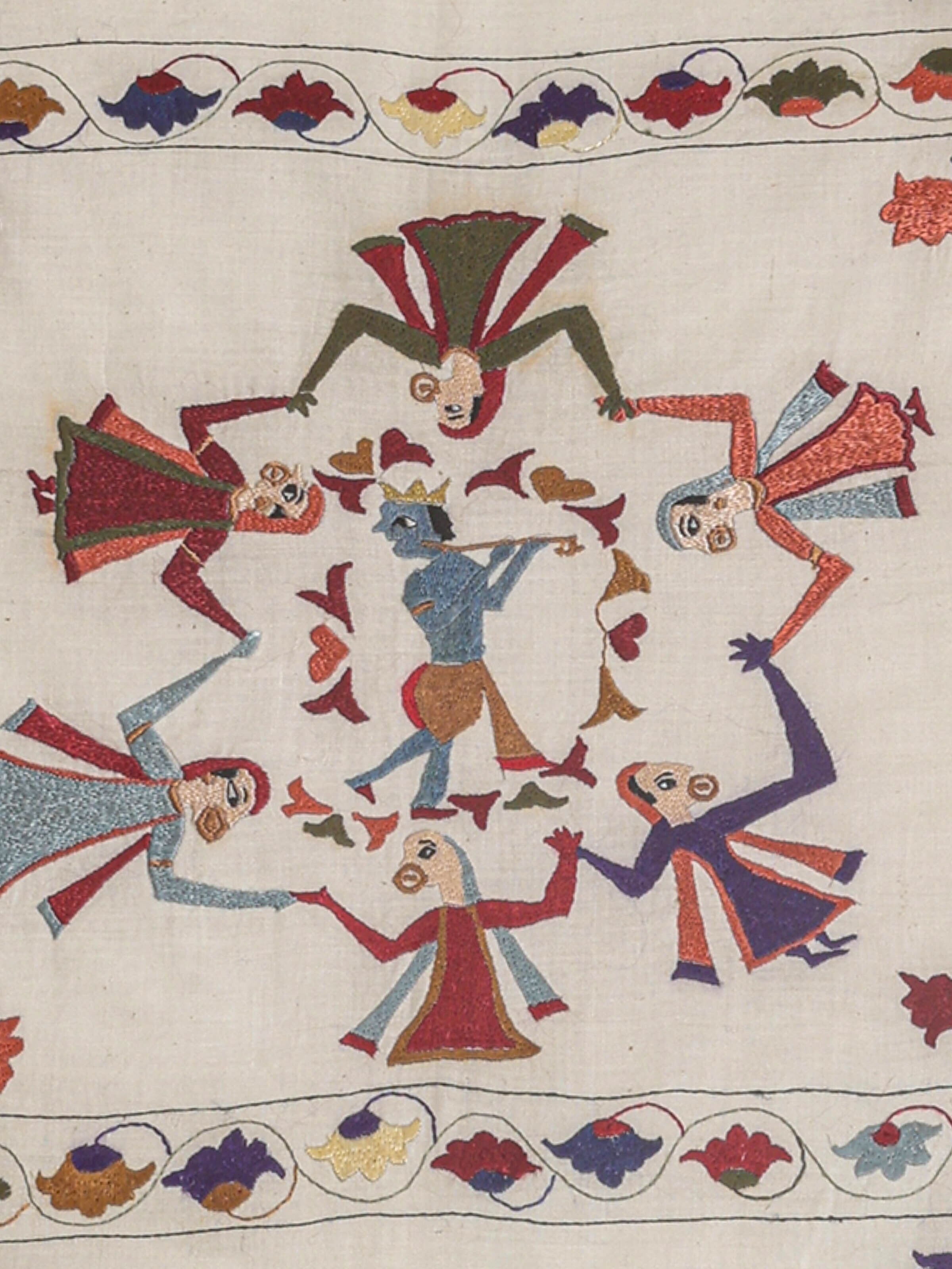 Krishna Chamba Rumal Wall Hanging